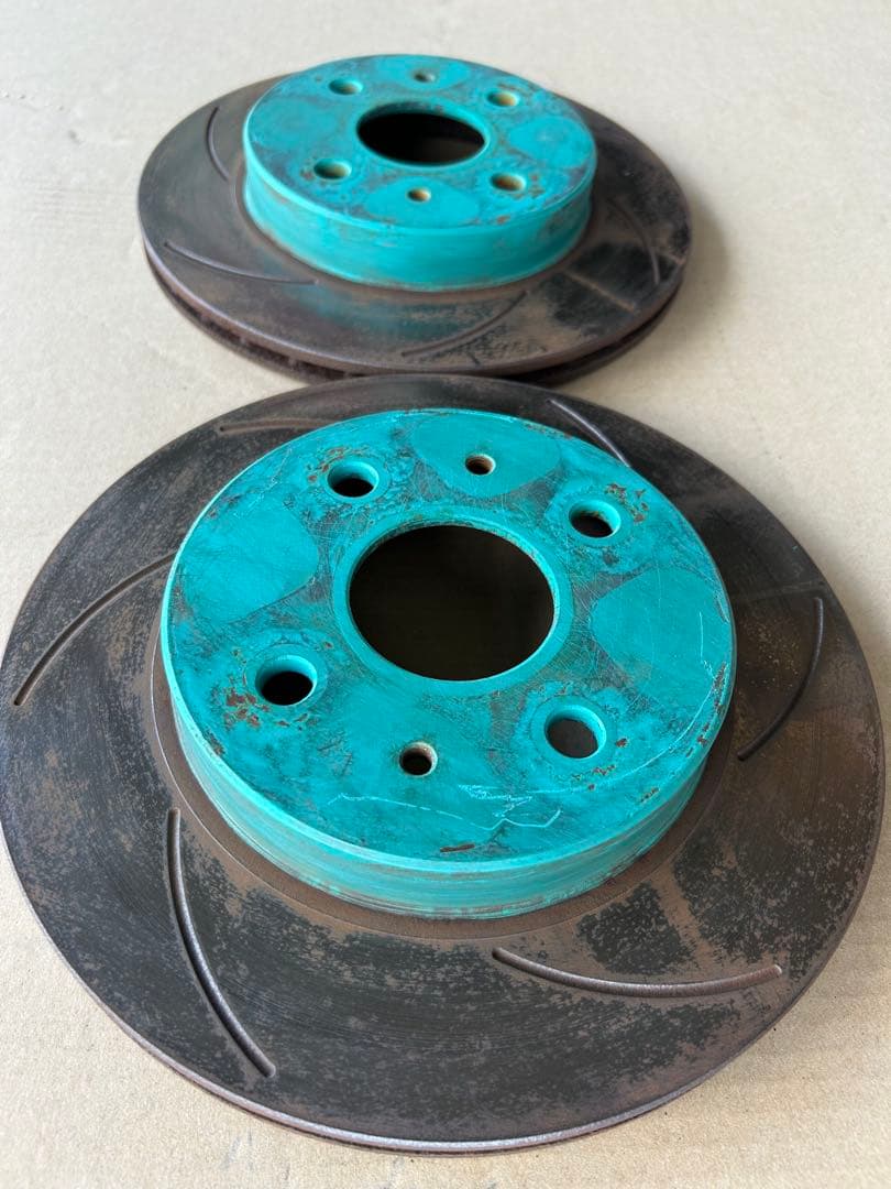 コペン　L880K スリットブレーキローター