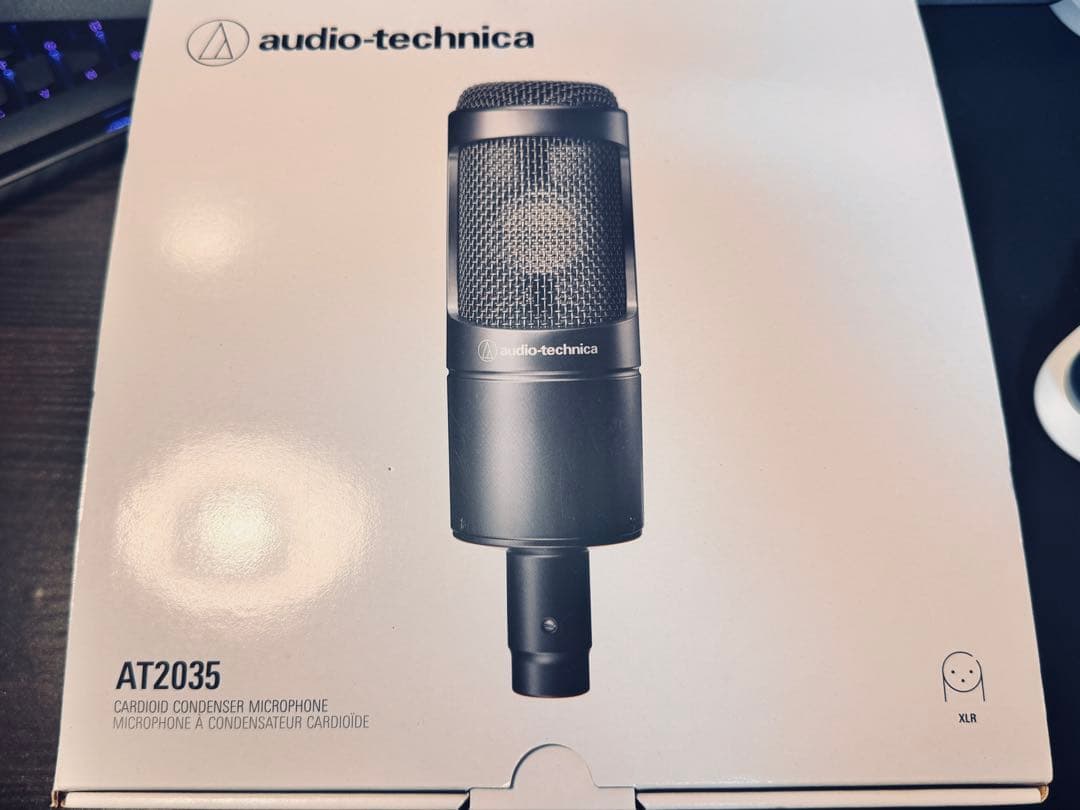 ナ*ナ様 audio-technica AT2035 + XLRケーブル