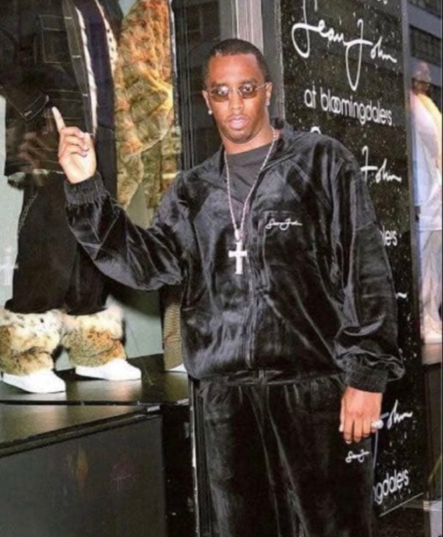 【90s】SEAN JOHN ベロア セットアップ