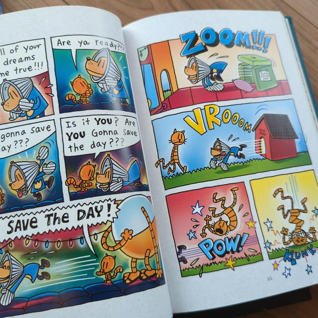 【子供向け洋書】Dog Man 10巻セット Dav Pilkey