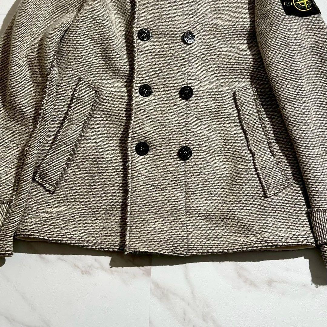 STONE  ストーンアイランド　ダブルブレスト　ピーコート