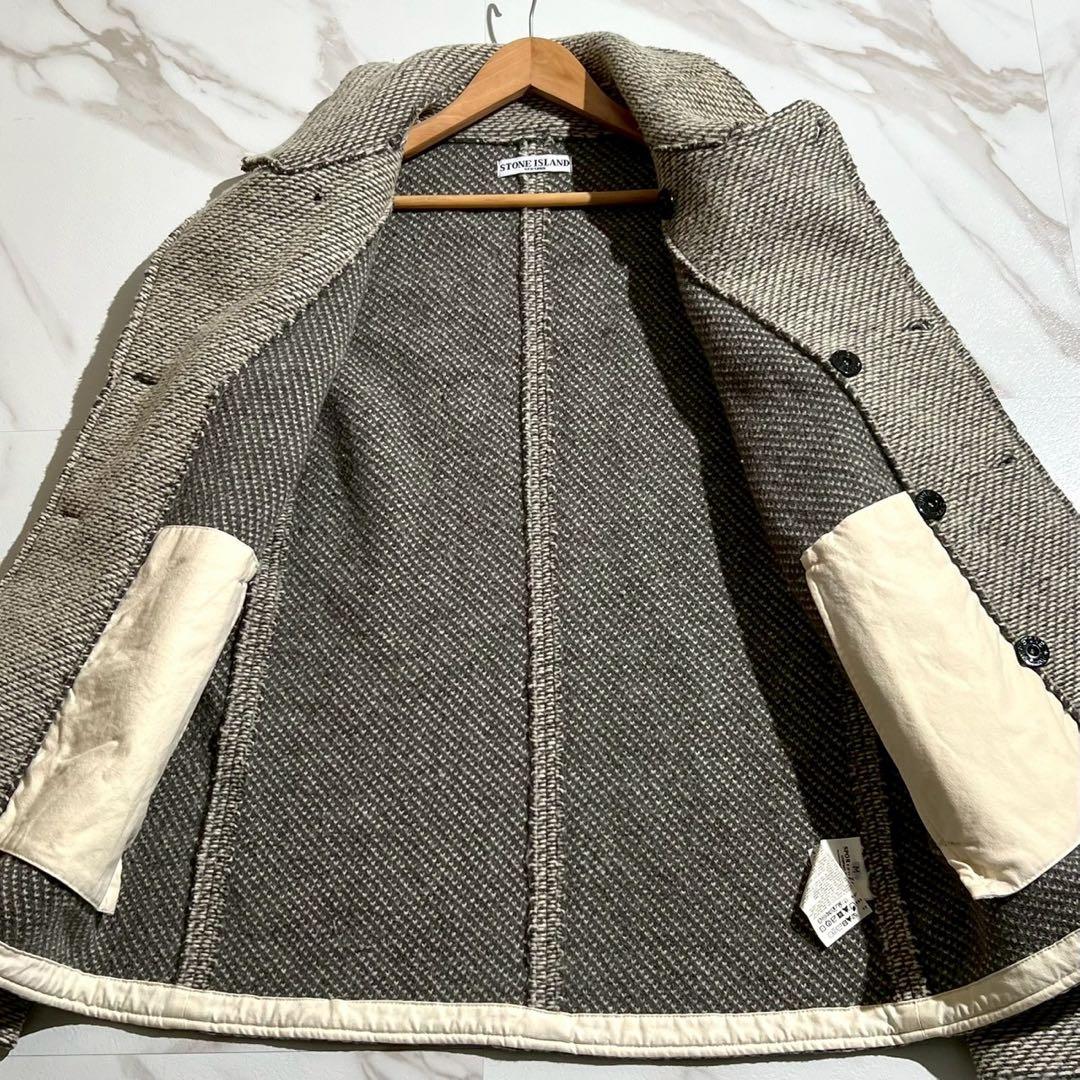 STONE  ストーンアイランド　ダブルブレスト　ピーコート