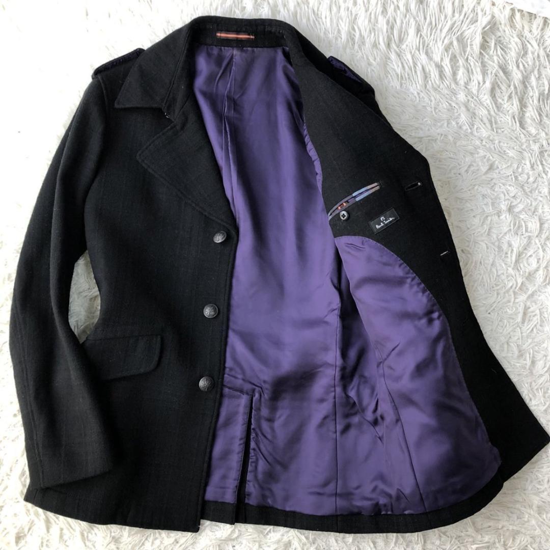 【希少】PS Paul Smith★Pコート チェック柄 ウールコート