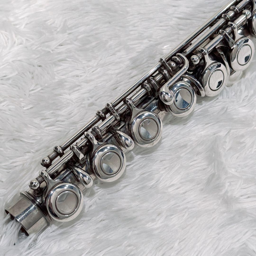 【メンテ磨き済】YAMAHA YFL-311 後期フルート 頭部管銀製 Eメカ