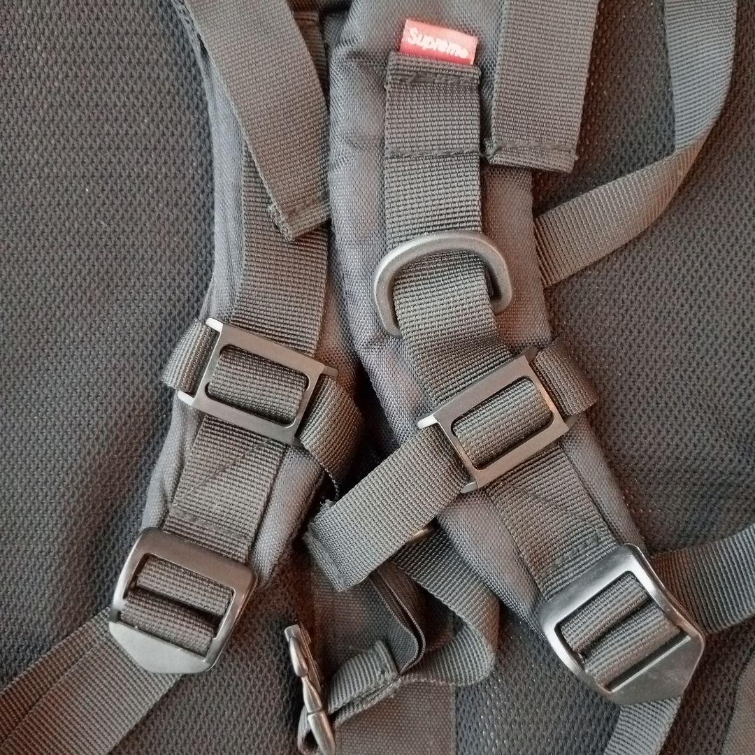 usa製 Supreme ブラック バックパック