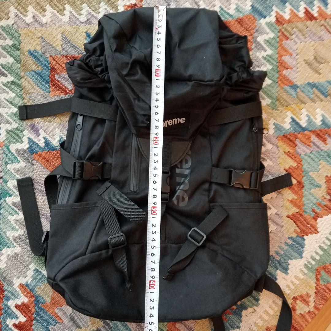 usa製 Supreme ブラック バックパック