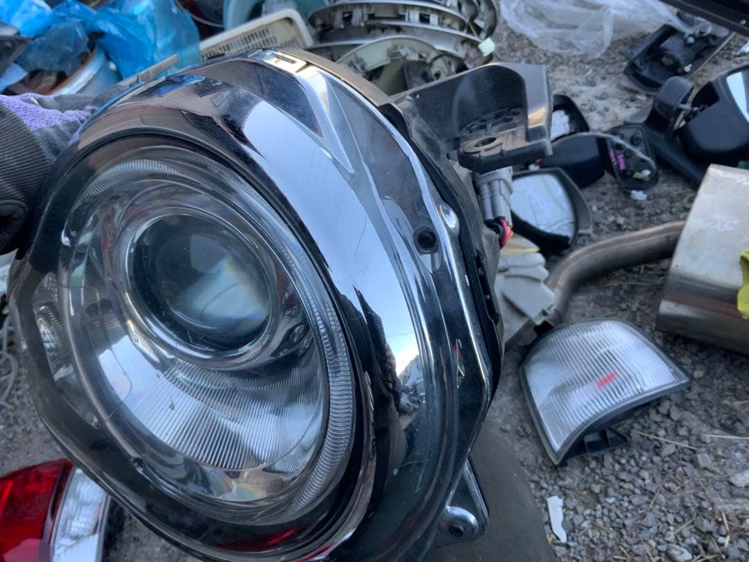 ほぼ無傷　ハスラー MR31S MR41S 右ヘッドライト HID