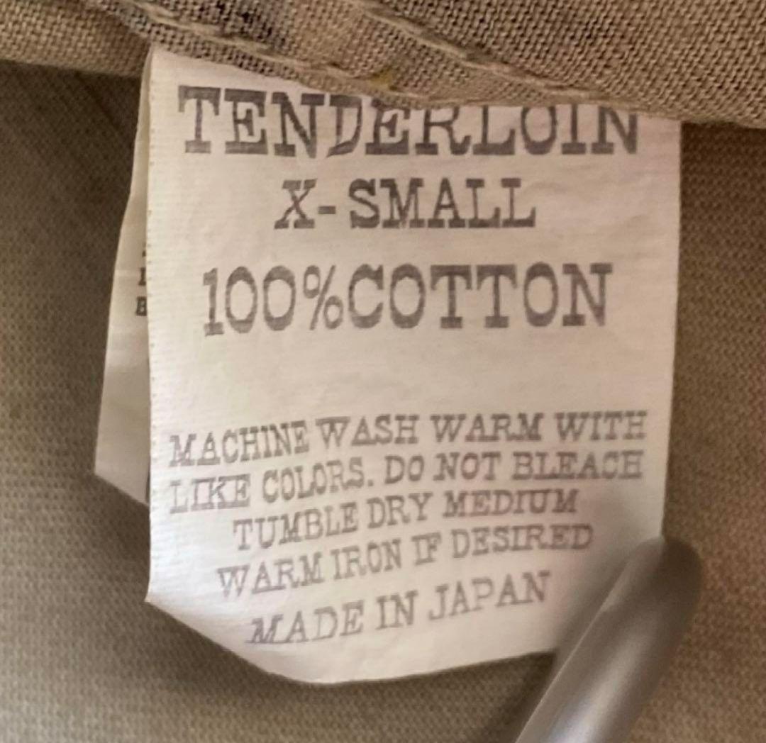 Tenderloin テンダーロイン ベージュ・カモフラージュ 新品タグ付き