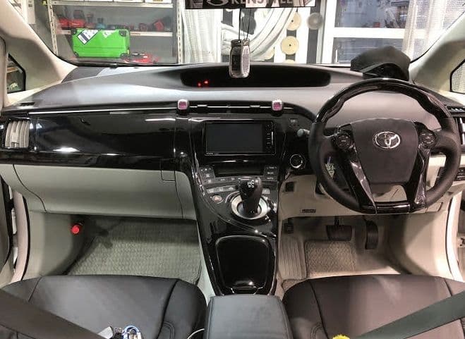 最高品質！プリウス30系 インテリアパネル20P ピアノブラック 黒木目も可