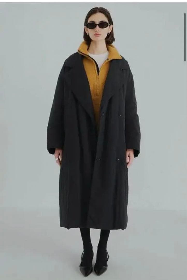 ジャケット・アウター CLANE COLOR DOWN CHESTER COAT