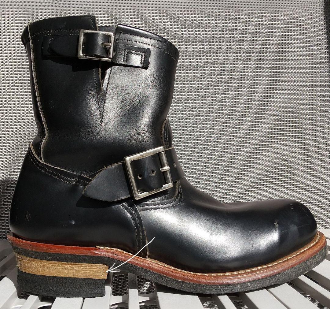 廃盤　red wing ショートエンジニアブーツ　2976 JPN/26cm