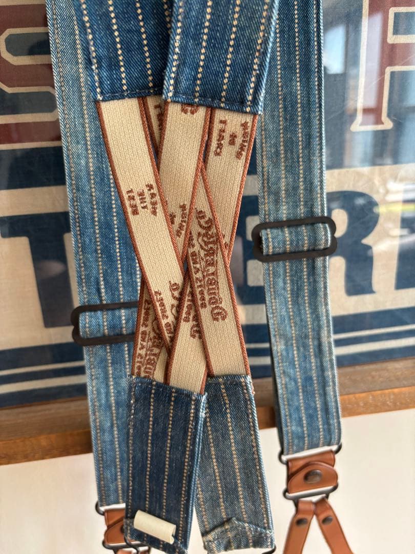 Pohan Cheng ダブルアールエル ウォバッシュサスペンダー