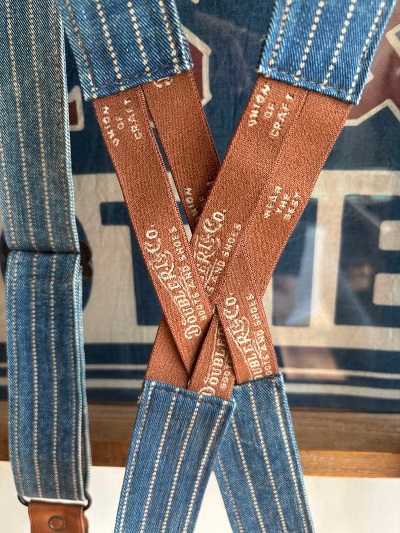 Pohan Cheng ダブルアールエル ウォバッシュサスペンダー