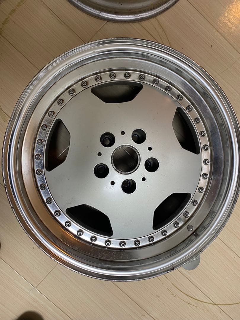 ザウバーディッシュ 17インチ 希少ステップリム 13クラウンサイズ