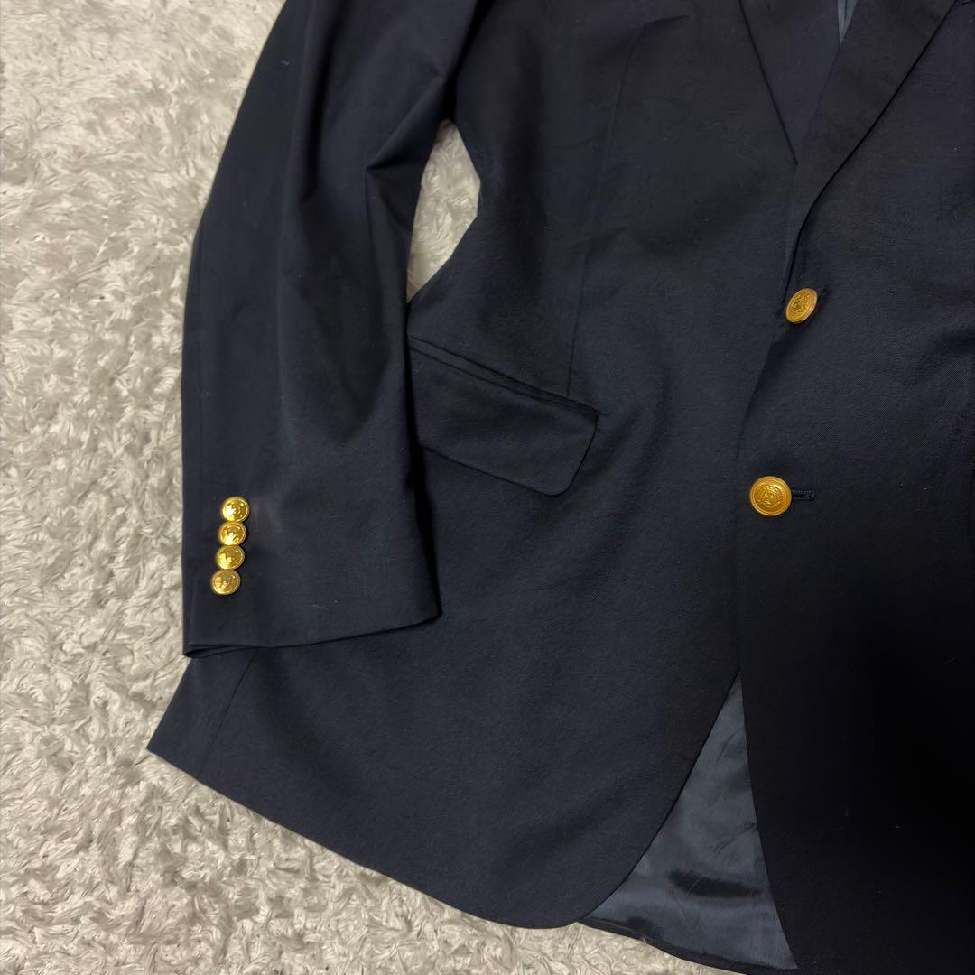 極美品✨ローレンラルフローレン✨XL 大きいサイズ 紺ブレザー 金ボタン