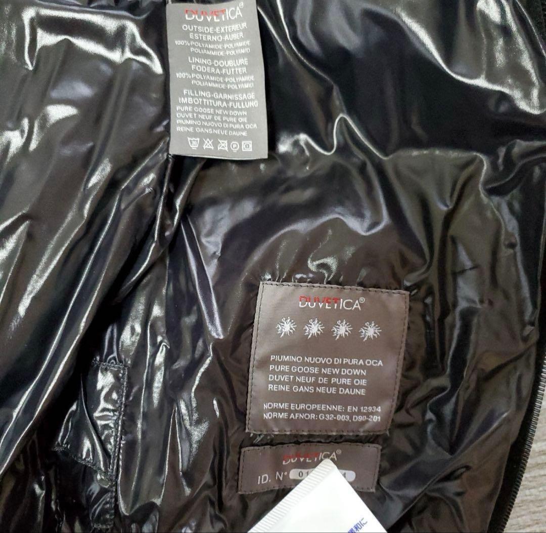 DUVETICA ブラックダウンベスト 42