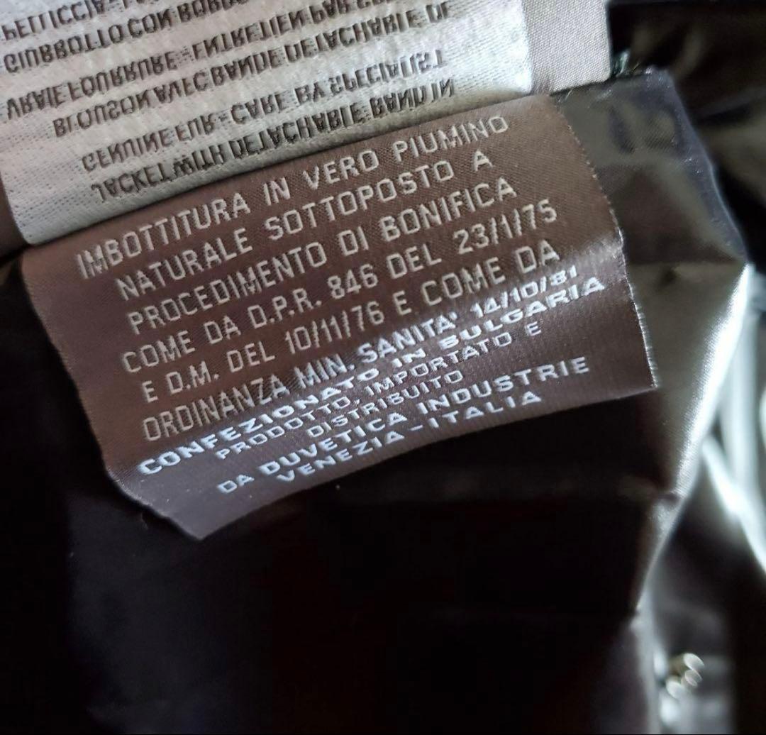 DUVETICA ブラックダウンベスト 42