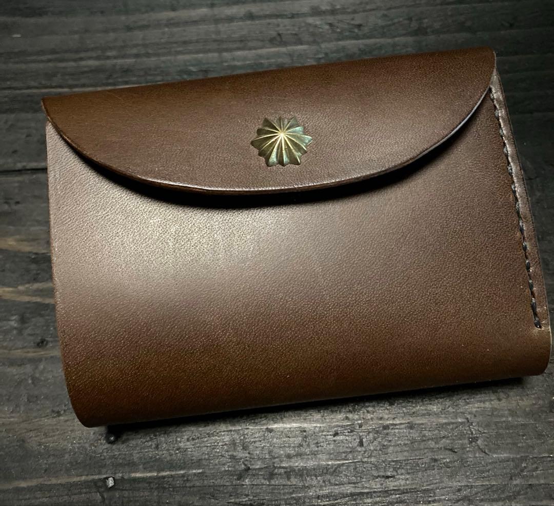 姫路レザー　三つ折りウォレット