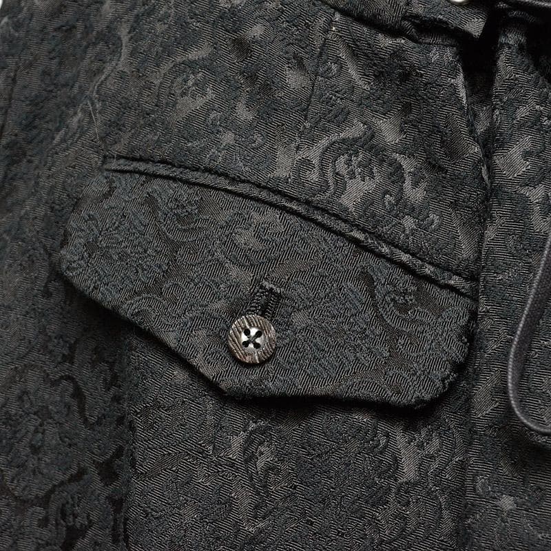 未使用★ATELIER BOZ　アトリエボズ　レースアップ　ハーフパンツ