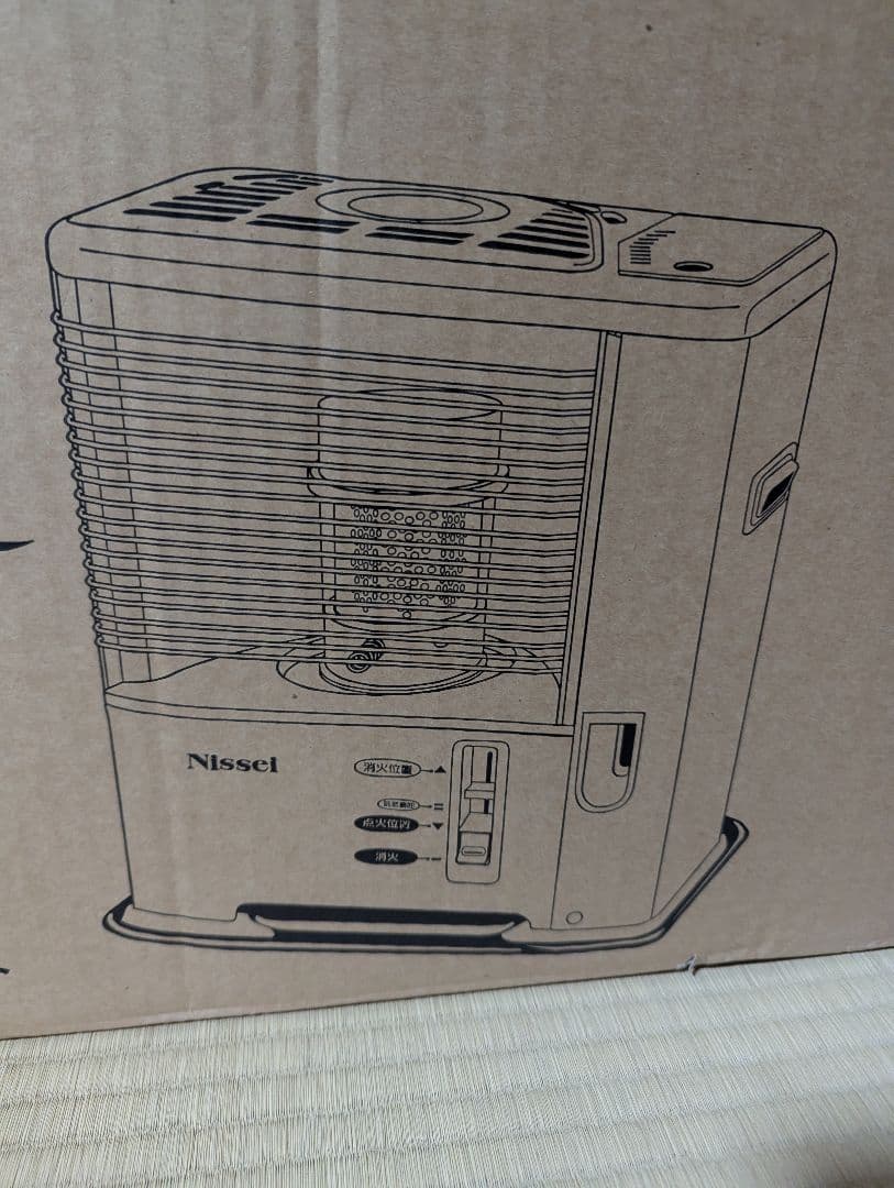 【未開封品】Nissei NCH-S24L 石油ストーブ 6〜9畳 ニッセイ