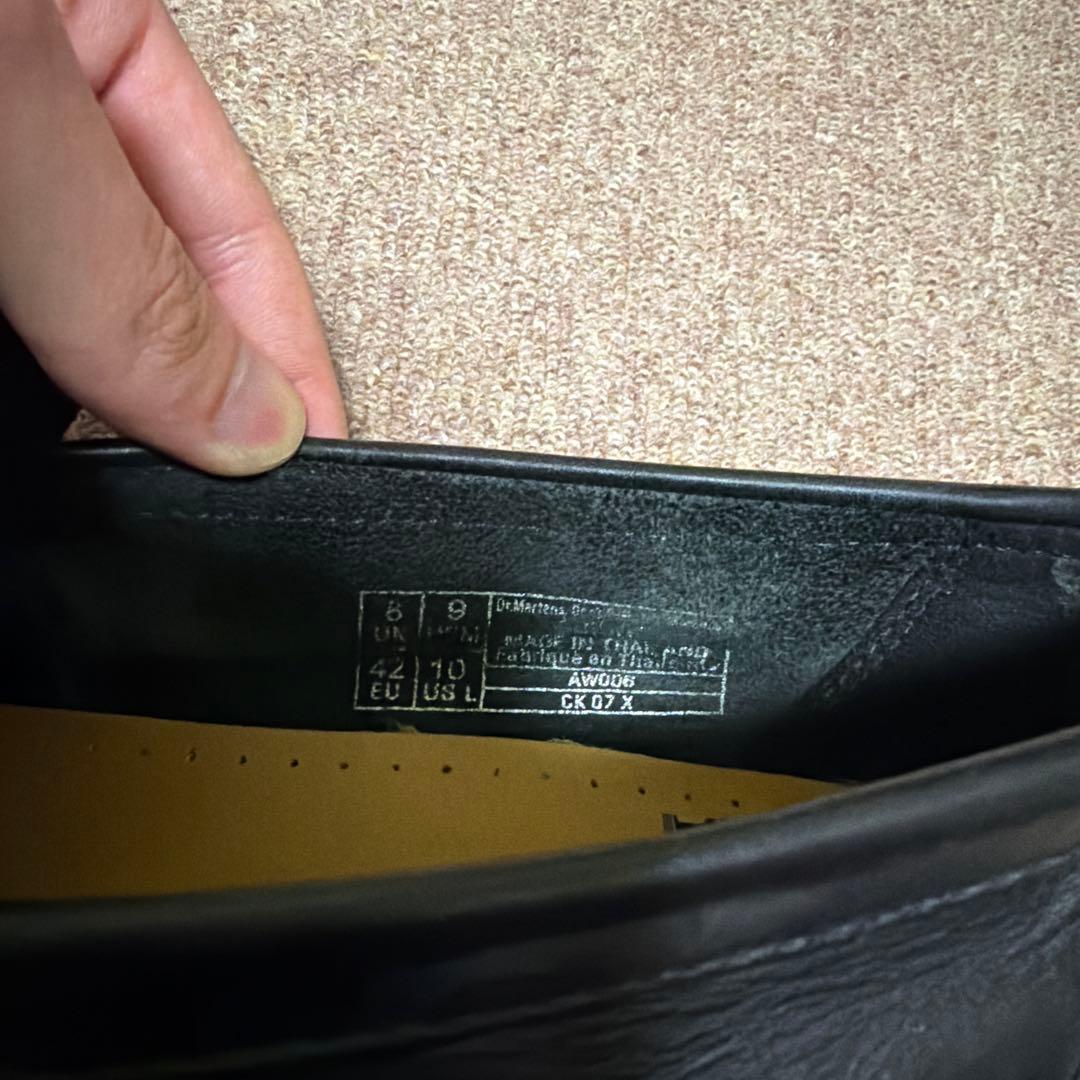 ドクターマーチン　タッセルローファー　ブラック　UK8 27cm相当