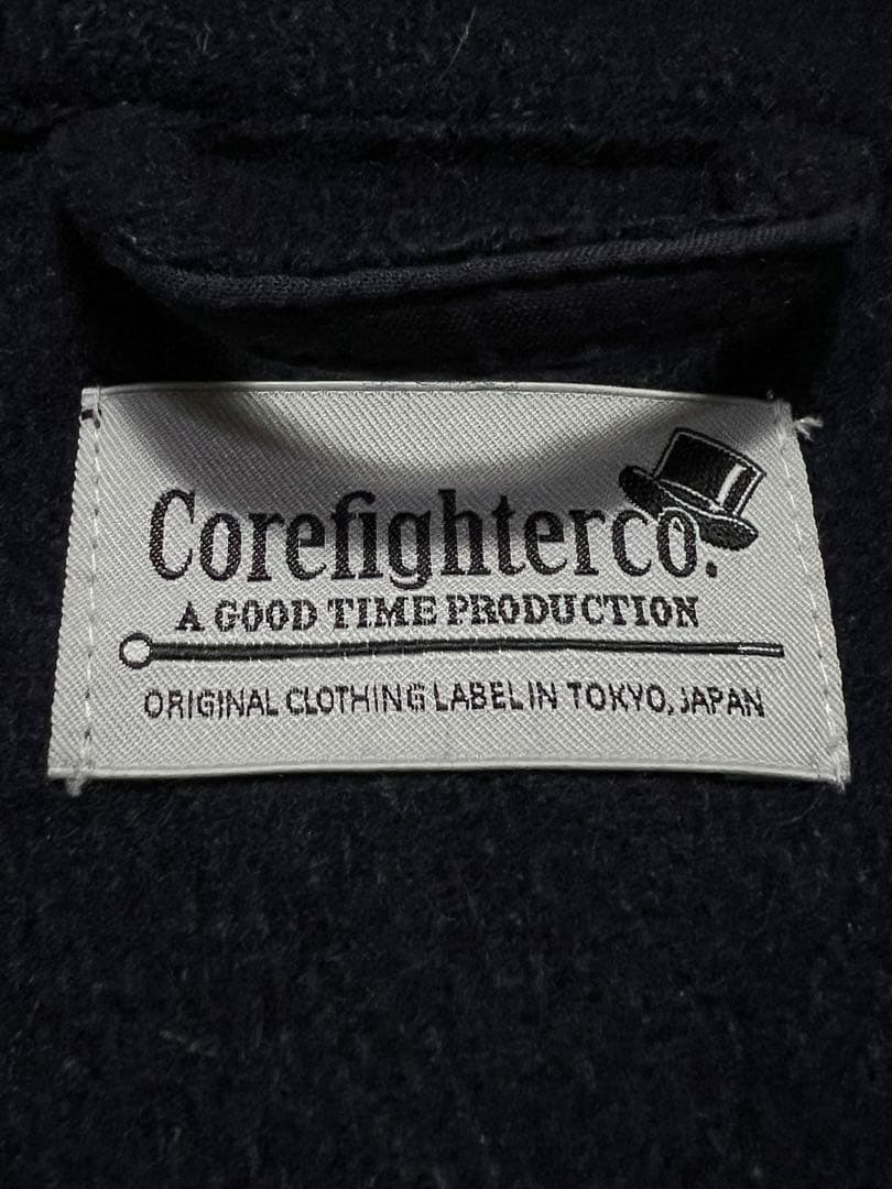 【CORE FIGHTER】名作　ヘビー　ウール カデットコート