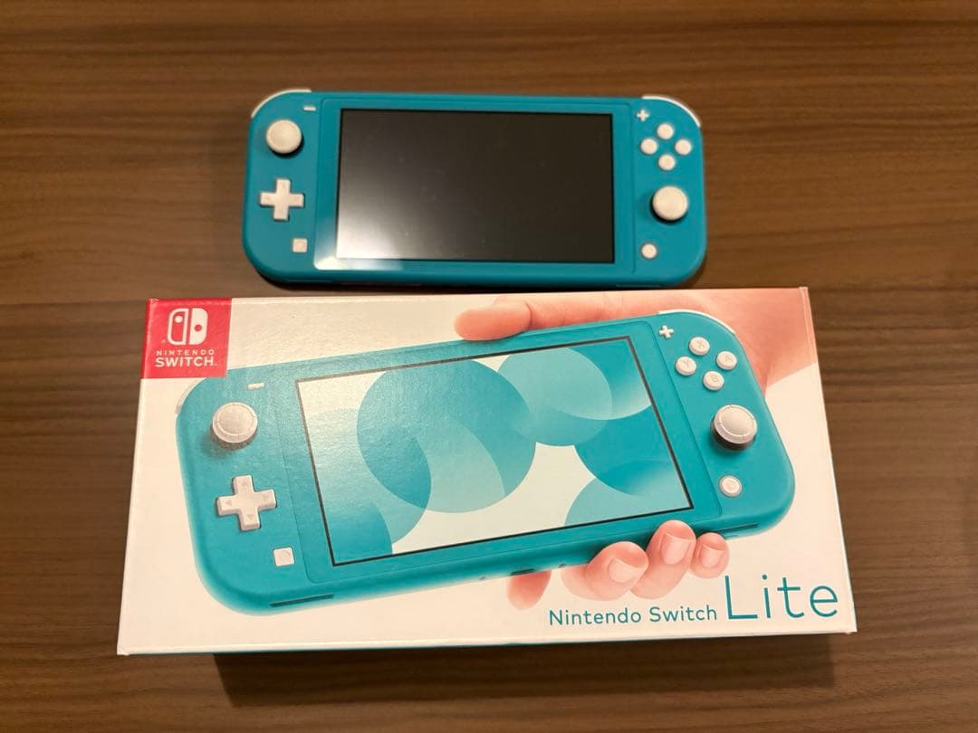 Nintendo Switch Lite ターコイズ 本体　ケース付
