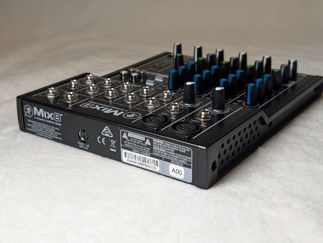 【美品USED】MACKIE MIX8 アナログミキサー