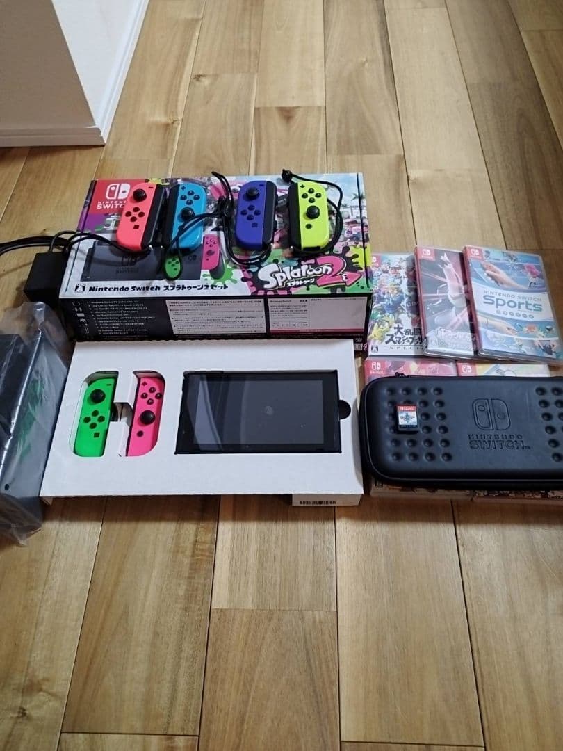 Nintendo Switch 本体 ソフト6本付き