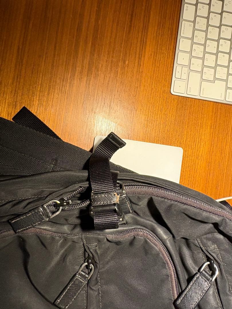 ggggPRADA ナイロンバックパック 2VZ022 黒