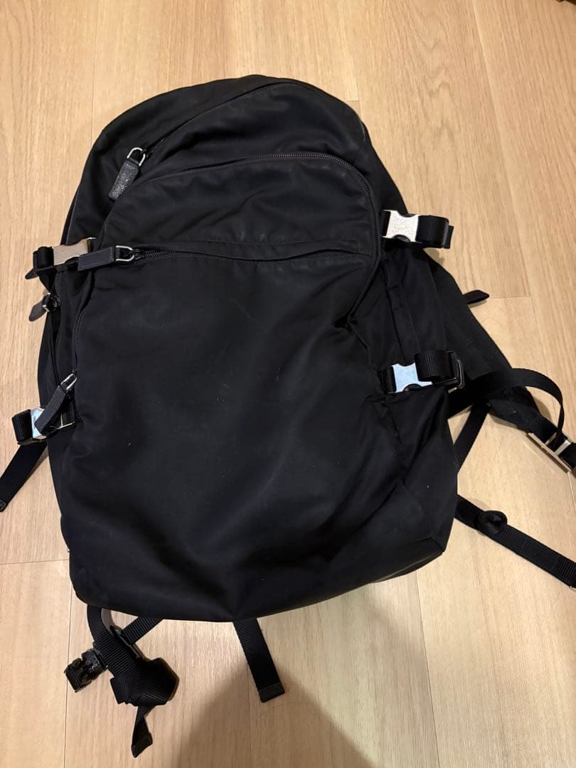 ggggPRADA ナイロンバックパック 2VZ022 黒