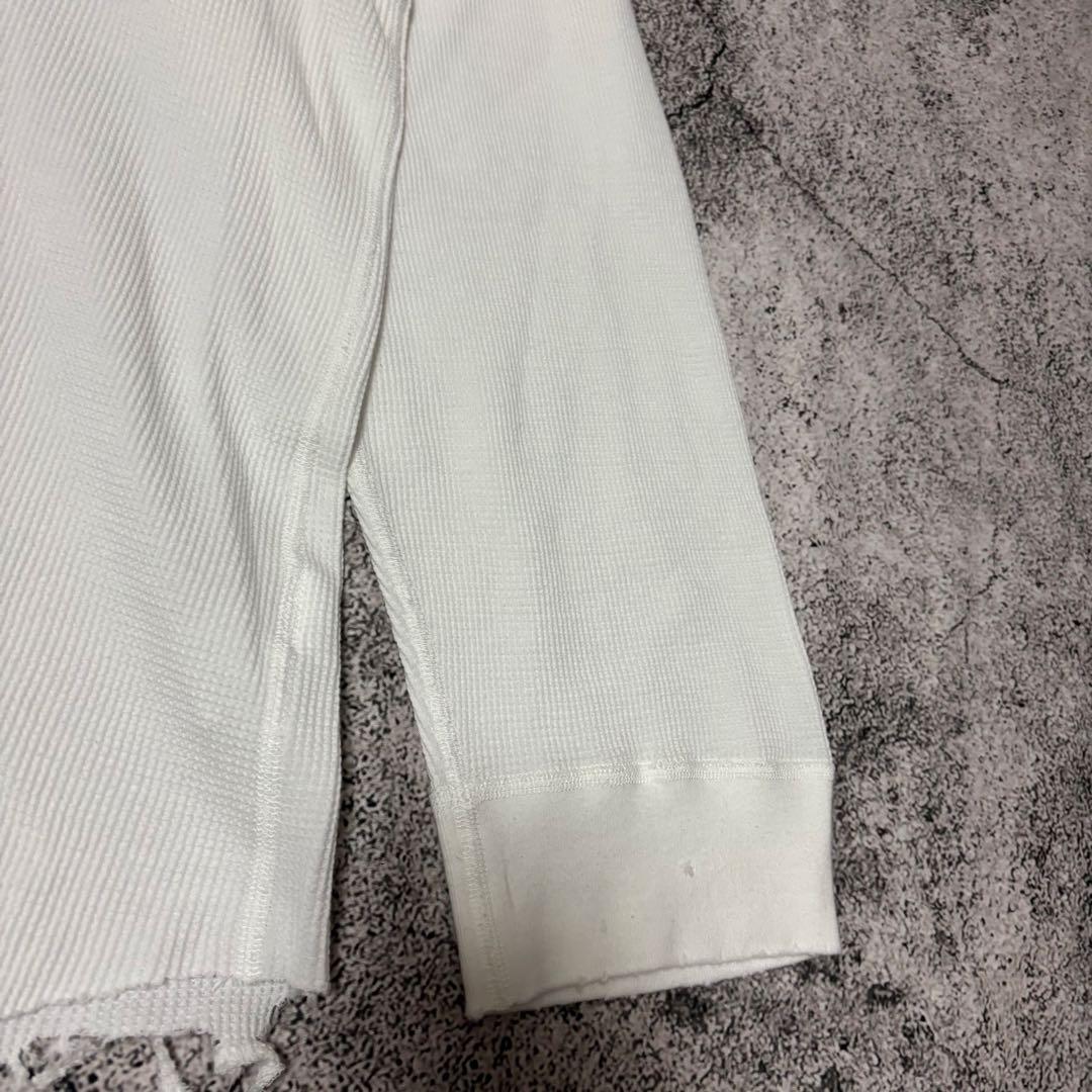 アンセルム　試着のみ　ダメージ加工　ワッフルクルーネックT タグあり