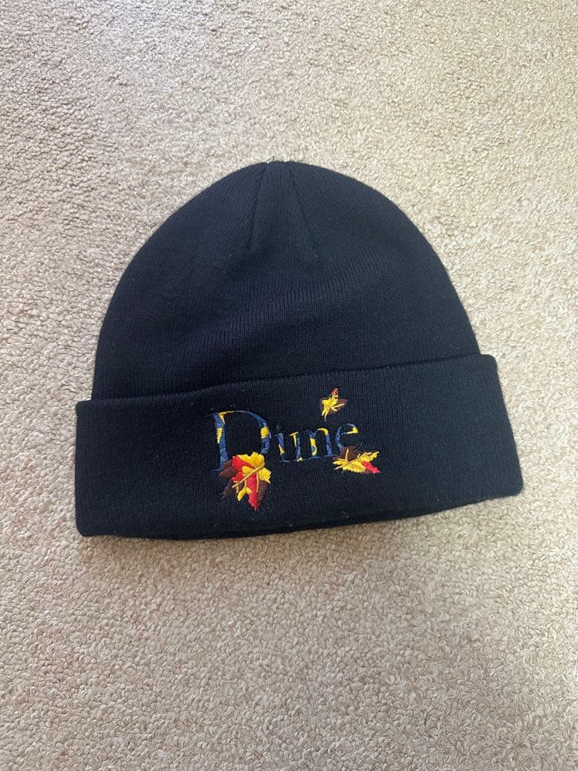 【希少】Dime Montreal leaf logo beanie black