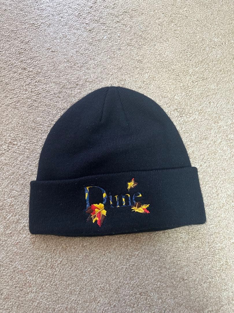 【希少】Dime Montreal leaf logo beanie black