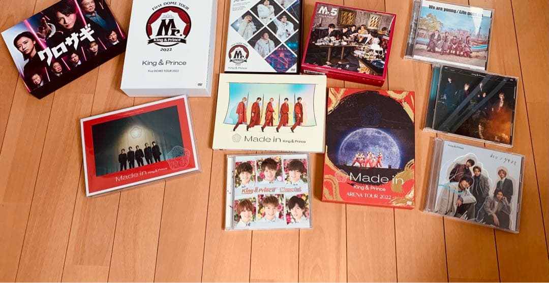 King & Prince⭐︎DVD and CD（11本）