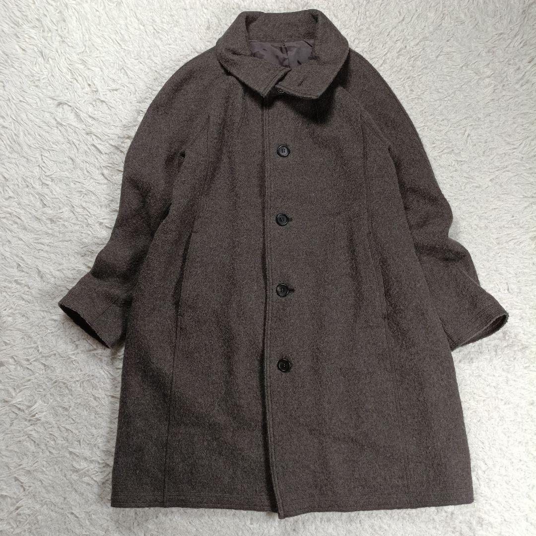 ヨーガンレール　ババグーリ　ウールアルパカニットコート　ロング　M　2way