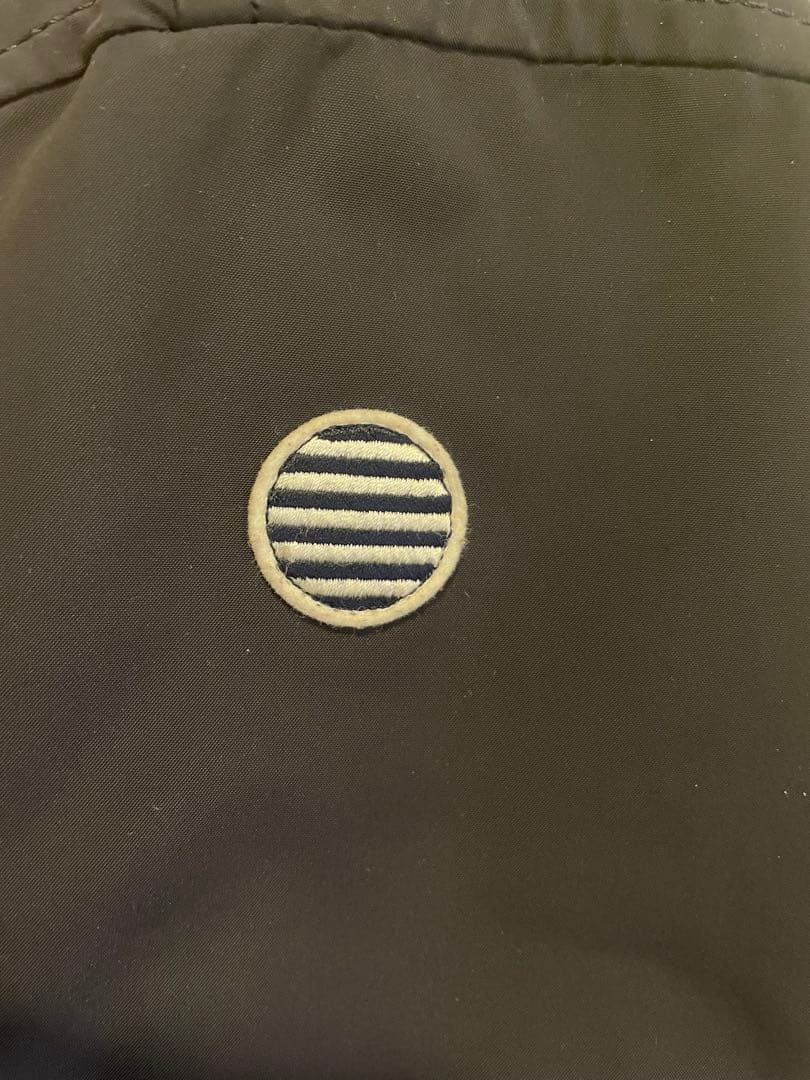 【ボーダーズアットバルコニー】フリル付きロングコート