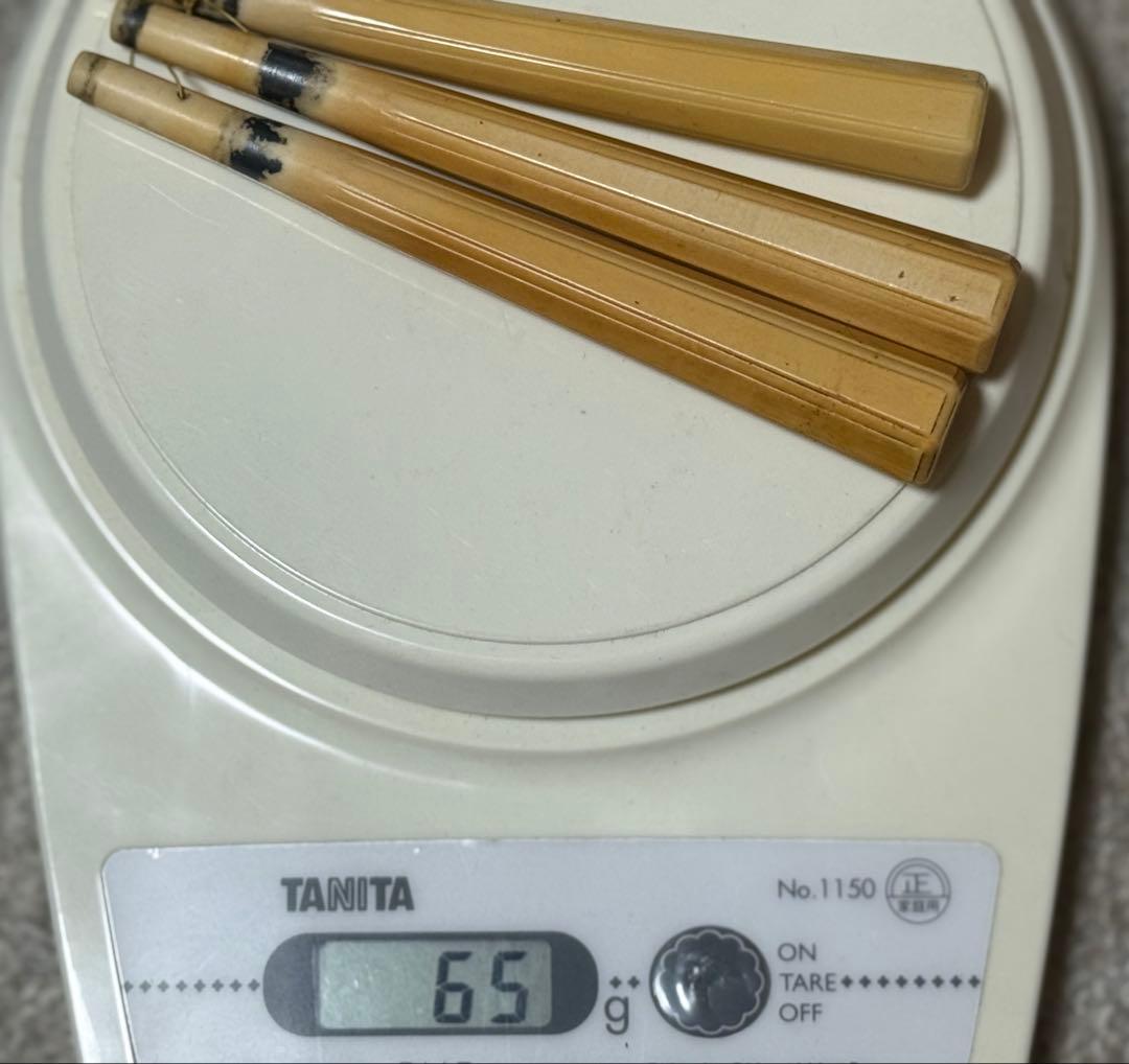 極上　糸巻3個　重さ約65g 三味線　和楽器　送料込み250927