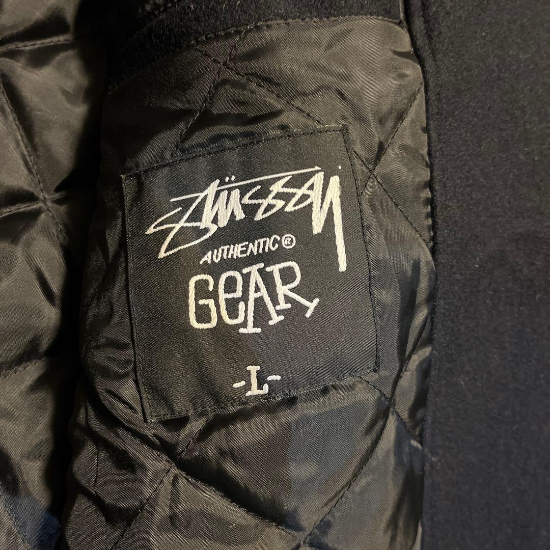 stussy schott ウールライダースジャケット