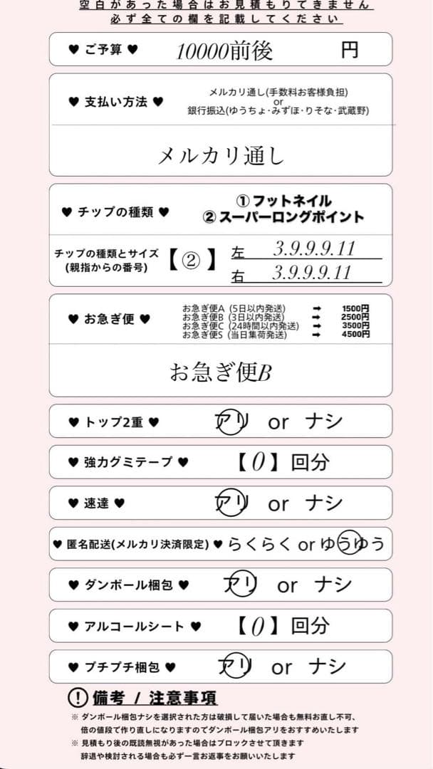 お急ぎ便B ネイルチップ 量産型 オタクネイル 推しネイル ちゅるん シンプル