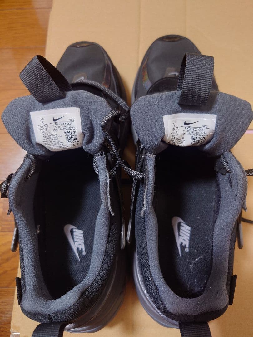 【美品】Nike Women's V2K Run GORE-TEX 黒 25cm