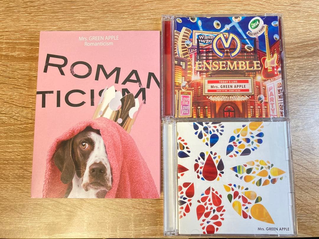 か*ロ様 Mrs.GREEN APPLE 初回限定版 3枚セット CD +DVD