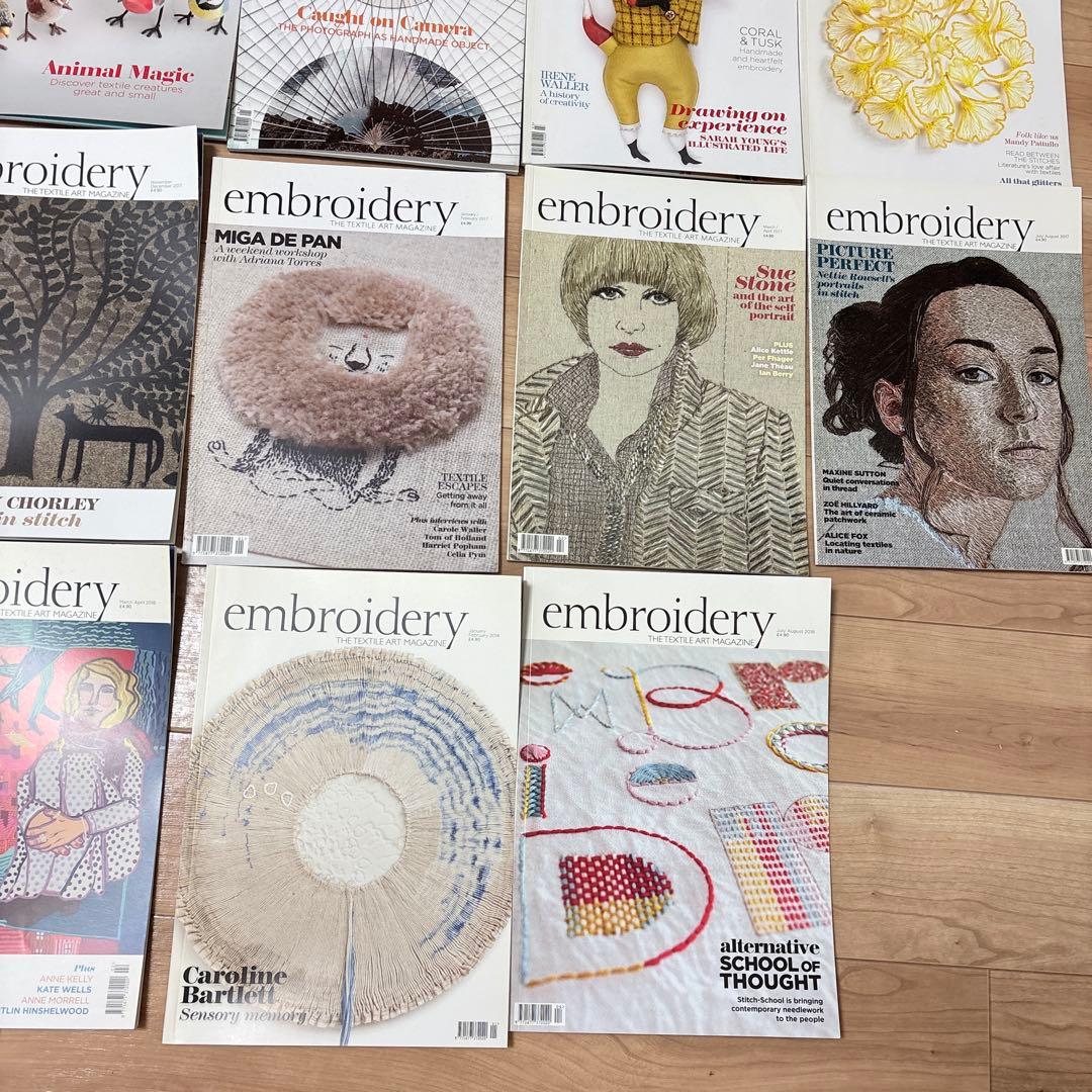 【洋書】手芸誌 Embroidery Magazine 27冊セット