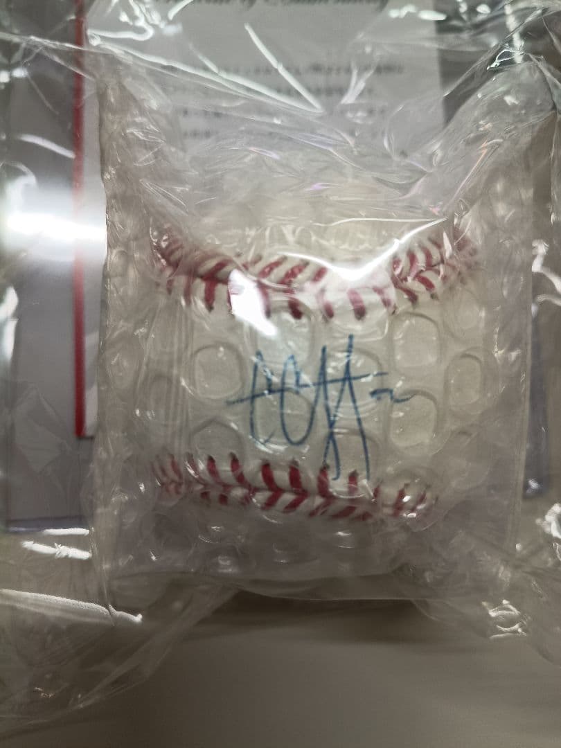 CCサバシア 直筆サインボール