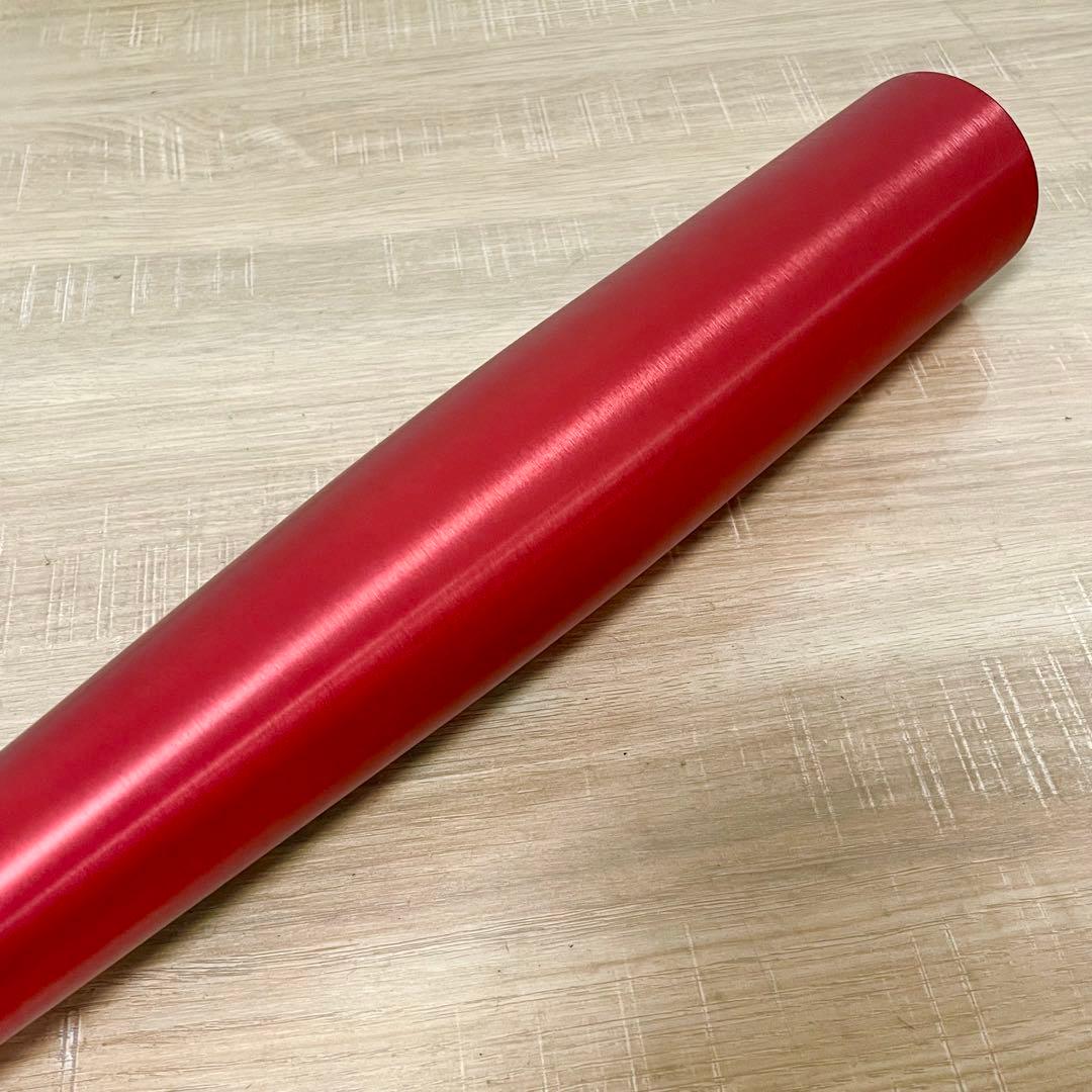 ゼット 野球 金属製 トレーニングバット 84cm レッド BTT10084