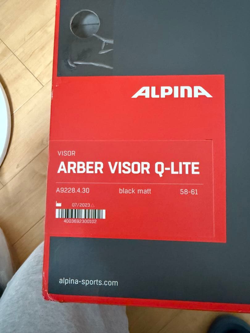 美品　アルピナ　ヘルメット　スキー　スノーボード