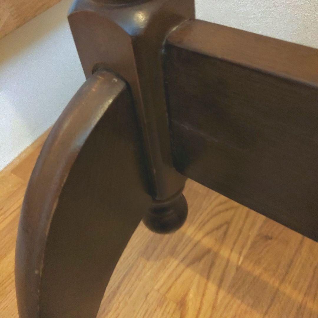 【専用】レトロ姿見　木製オーバルスタンドミラー ブラウンアンティーク　楕円