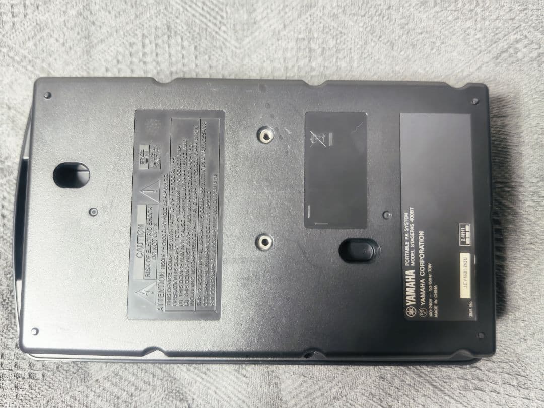 YAMAHA stagepas 400bt スタンド付き