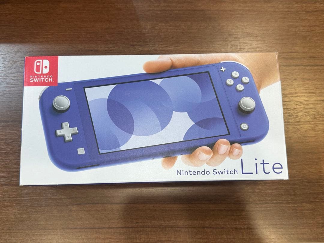S*e様 未使用 Nintendo Switch Lite 青 本体 充電器付き