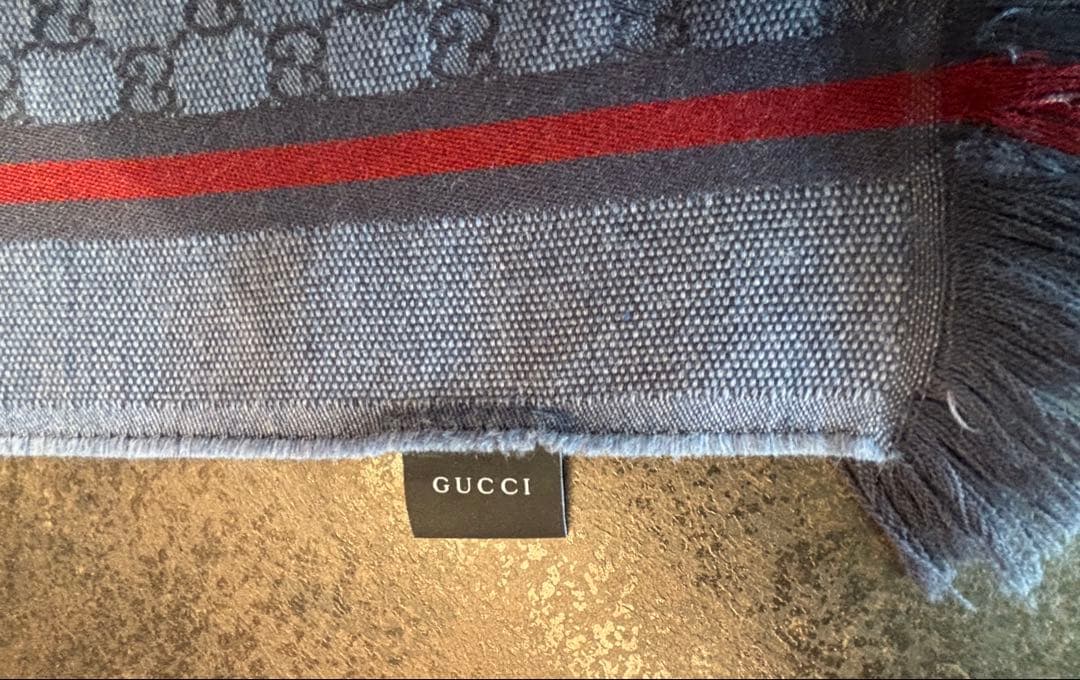 【専用】GUCCI/グッチ ＊ マフラー ＊ シェリーライン ＊ ウール/シルク